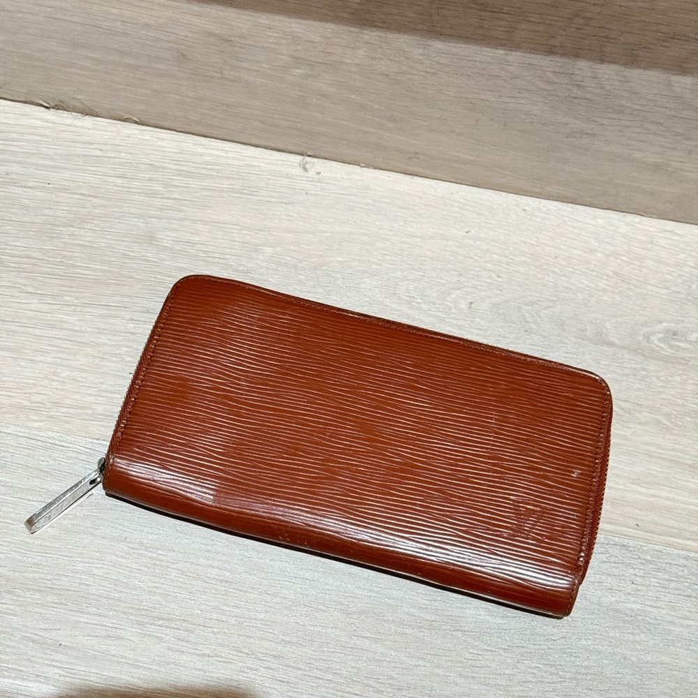 Louis Vuitton Brown Textured Wallet
